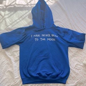 Faded moon hoodie ( almost new )